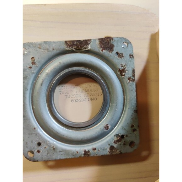 Vtg WOOD Kitch CACTUS Napkin Letter Toothpick HOLDER S&P Quail Saguaro USA - Picture 7 of 7